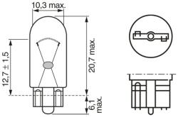 Bosch Bec, Semnalizator 1987302286 Abarth 124/500 / 595 / 695/500C / 595C / 695C/Punto (1987302286)