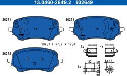 ATE Set Placute Frana, Frana Disc 13.0460-2649.2 Ford Puma
