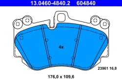 ATE Set Placute Frana, Frana Disc 13.0460-4840.2 Porsche Cayenne (13.0460-4840.2)