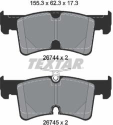 TEXTAR Set Placute Frana, Frana Disc 2674401 Vw California T7/Multivan T7