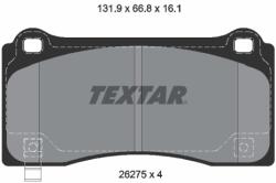 TEXTAR Set Placute Frana, Frana Disc 2627501 Tesla Model 3/Model Y