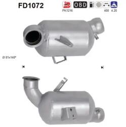 AS Filtru Funingine/Particule, Sist. De Esapament Fd1072 Mercedes-Benz C-Class (FD1072)
