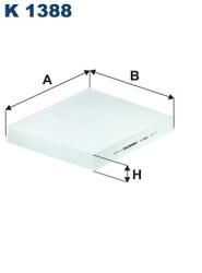 FILTRON Filtru, Aer Habitaclu K1388 Audi A1/A1 Allstreet/A1 City Carver Seat Arona