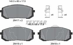 TEXTAR Set Placute Frana, Frana Disc 2641701 Hyundai Elantra Vii/Sonata Viii/Tucson