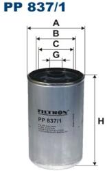 FILTRON Filtru Combustibil Pp837/1 Askam Hi-Ex Ayats Bravo Bredamenarinibus M-Serie