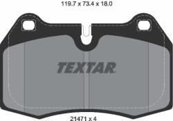 TEXTAR Set Placute Frana, Frana Disc 2147102 Bmw 7/8 Ferrari 5__ Maranello (2147102)