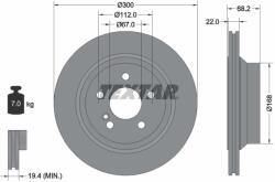TEXTAR Disc Frana 92115505 Mercedes-Benz Cls/Cls Shooting Brake/E-Class/E-Class T-Model