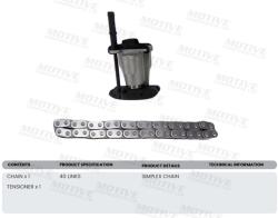 MOTIVE Chit Lant De Distributie Tck226 Citroën C-Crosser/C-Crosser Enterprise/C4 Ii/C6 (TCK226)