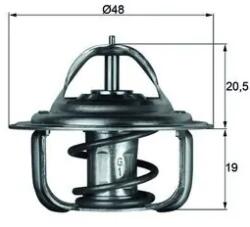 MAHLE Termostat, Lichid Racire Tx192D Audi 50/80 B2 Chevrolet Aveo / Kalos/Cruze/Lanos (TX192D)
