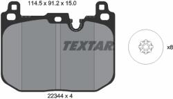 TEXTAR Set Placute Frana, Frana Disc 2234401 Bmw 1/2 Gran/X1 Mini Mini/Mini Clubman (2234401)