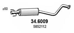 ASSO Toba Esapamet Intermediara 34.6009 Opel Astra G/Astra G Classic
