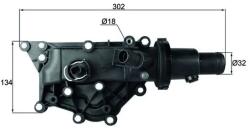 MAHLE Termostat, Lichid Racire Th5983 Renault Fluence/Kangoo/Kangoo / Grand Kangoo Ii