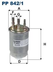 FILTRON Filtru Combustibil Pp842/1 Ssangyong Actyon I/Actyon Sports I/Kyron/Rodius I (PP842/1)