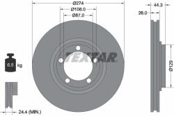 TEXTAR Disc Frana 92221800 Hyundai H-1/H-1 / Starex/H100/Porter Jac Refine M5 I