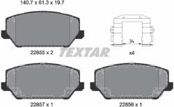 TEXTAR Set Placute Frana, Frana Disc 2285501 Hyundai Grandeur/Kona/Santa Fe Iv/Veloster