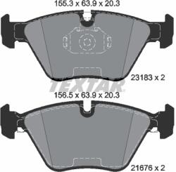 TEXTAR Set Placute Frana, Frana Disc 2318302 Bmw 3/X3/Z4 Mg Mg X-Power/Mg Zt/Mg Zt- T