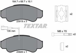 TEXTAR Set Placute Frana, Frana Disc 2391901 Citroën Jumper I Fiat Ducato Peugeot Boxer