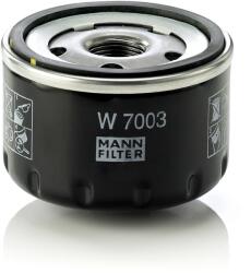 MANN-FILTER Filtru Ulei W7003 Alfa Romeo 147/156/166/Gt Fiat 500/500 C/Bravo Ii/Doblo/Idea (W7003)
