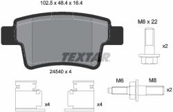 TEXTAR Set Placute Frana, Frana Disc 2454001 Citroën C4 I/C4 Picasso I Peugeot 408