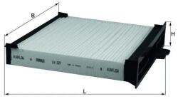 KNECHT Filtru, Aer Habitaclu La227 Renault Scénic Ii (LA227)
