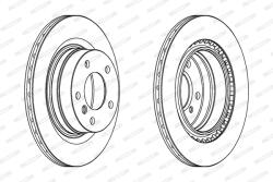 FERODO Disc Frana Ddf1549C Bmw 1/2/3/4