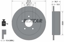 TEXTAR Disc Frana 92227700 Jeep Wrangler Iii/Wrangler Iv (92227700)