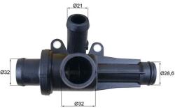 MAHLE Termostat, Lichid Racire Th4587 Mitsubishi Colt Vi Smart Forfour