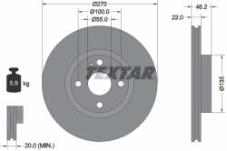 TEXTAR Disc Frana 92175903 Eunos Roadster Ii Mazda Mx-5 Ii