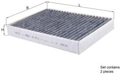 MAHLE Filtru, Aer Habitaclu Lak675/2/S Alpina B5/B7/B8 Gran/D5/Xb7 Bmw 5/5 Touring/7/8 (LAK675/2/S)