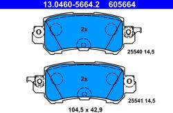 ATE Set Placute Frana, Frana Disc 13.0460-5664.2 Mazda Cx-3/Cx-5 (13.0460-5664.2)