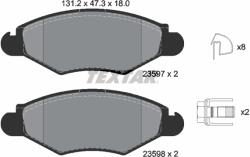 TEXTAR Set Placute Frana, Frana Disc 2359703 Citroën Xsara Naza 206 Bestari Peugeot 206 (2359703)