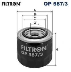 FILTRON Filtru Ulei Op587/3 Mitsubishi L200 / Triton/Pajero Sport Ii (OP587/3)