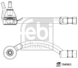 Febi Bilstein Cap De Bara Axa Fata Dreapta 194965 Mg Mg Zs Mg (Saic) Zs