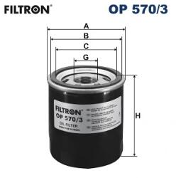 FILTRON Filtru Ulei Op570/3 Cadillac Xt4/Xt5 Opel Astra K/Insignia B (OP570/3)