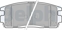 DELPHI Set Placute Frana, Frana Disc Lp1988 Chevrolet Captiva/Captiva Sport
