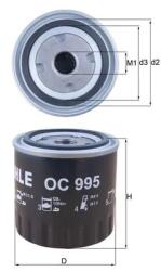 KNECHT Filtru Ulei Oc995 Infiniti Ex/Fx/M/Q70/Qx50 I/Qx70 Nissan Navara Np300