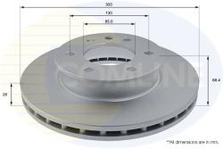 COMLINE Disc Frana Adc1640V Mercedes-Benz Sprinter 3, 5-T/Sprinter 3, 5-T Tourer/T1 (ADC1640V)