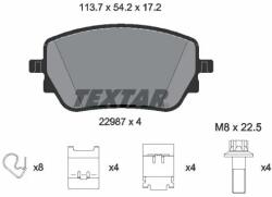 TEXTAR Set Placute Frana, Frana Disc 2298701 Mercedes-Benz A-Class/B-Class/Cla/Eqa/Eqb (2298701)