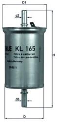 MAHLE Filtru Combustibil Kl165 Smart Cabrio/City-Coupe/Fortwo (KL165)
