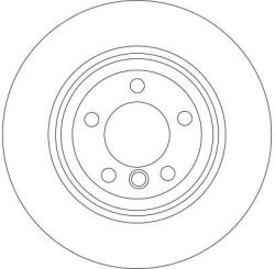 TRW Disc Frana Df4391 Bmw 7 (DF4391)