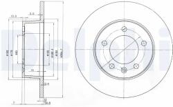 DELPHI Disc Frana Bg3681 Nissan Interstar Opel Movano A Renault Master Ii/Master Pro (BG3681)