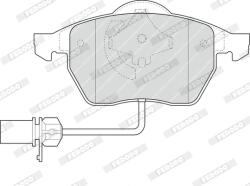 FERODO Set Placute Frana, Frana Disc Fdb1323 Audi A4 B5/A4 B6/A4 B7/A6 C5/A6 C6 (FDB1323)