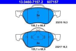 ATE Set Placute Frana, Frana Disc 13.0460-7157.2 Renault Laguna Ii (13.0460-7157.2)