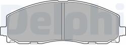 DELPHI Set Placute Frana, Frana Disc Lp2694 Chrysler Pacifica/Voyager V Dodge Journey