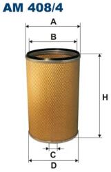 FILTRON Filtru Aer Am408/4 Volvo 8300/8500/8700/9300/9700/9900/B10/B12/B6/N10/N12/Nl