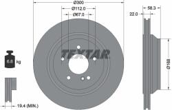 TEXTAR Disc Frana 92176303 Brabus 38S Mercedes-Benz S-Class/Sl