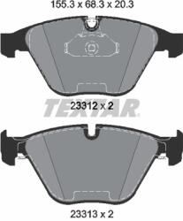 TEXTAR Set Placute Frana, Frana Disc 2331211 Bmw 5/6/7