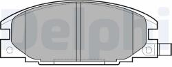 DELPHI Set Placute Frana, Frana Disc Lp629 Chevrolet Luv Ford Usa Festiva Isuzu Campo/Kb (LP629)