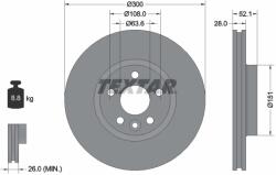 TEXTAR Disc Frana 92159205 Ford Galaxy Ii/Galaxy Mk Ii/S-Max Ford (Changan) S-Max