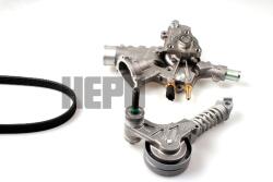 HEPU Pompa Apa + Set Curea Transmisie Cu Caneluri Pk03341 Opel Agila/Astra G/Astra H